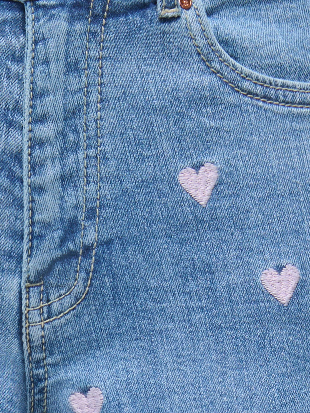 Kids Only Juicy denim shorts – meisjes - Blue Denim