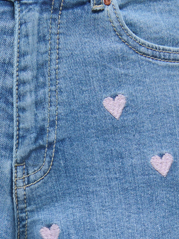 Kids Only Juicy denim shorts – meisjes - Blue Denim
