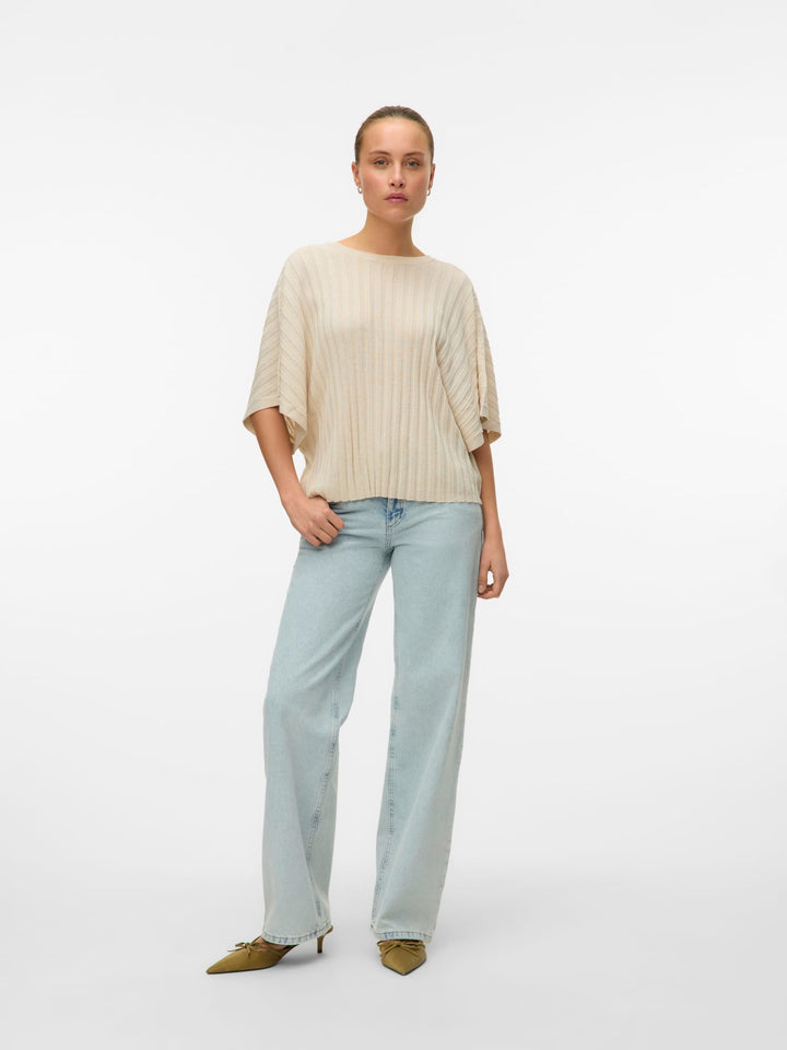 VERO MODA 10326444 barbados trui dames – zand