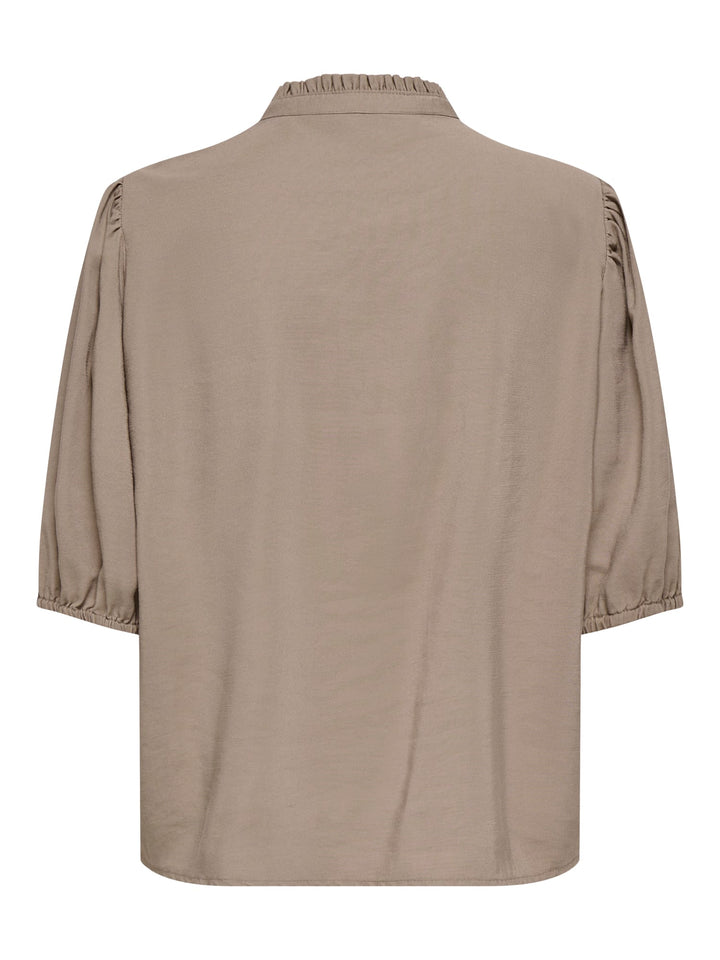 Only 15364291 Aris blouse k/m taupe