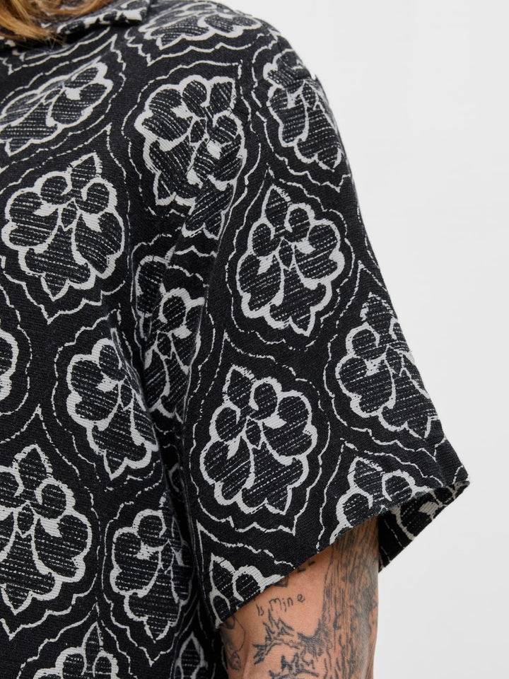 Jack & Jones Hydra overhemd zwart dessin – heren