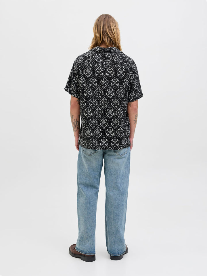 Jack & Jones Hydra overhemd zwart dessin – heren