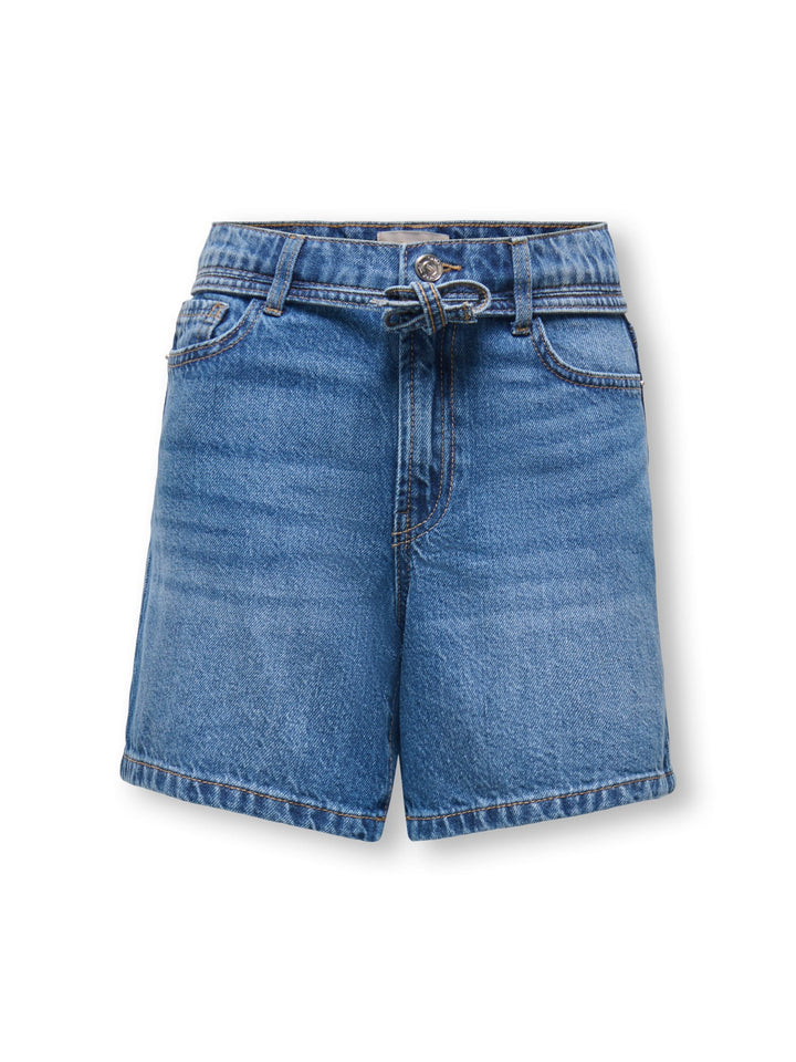 Kids Only Gianna short denim – meisjes - Blue Denim
