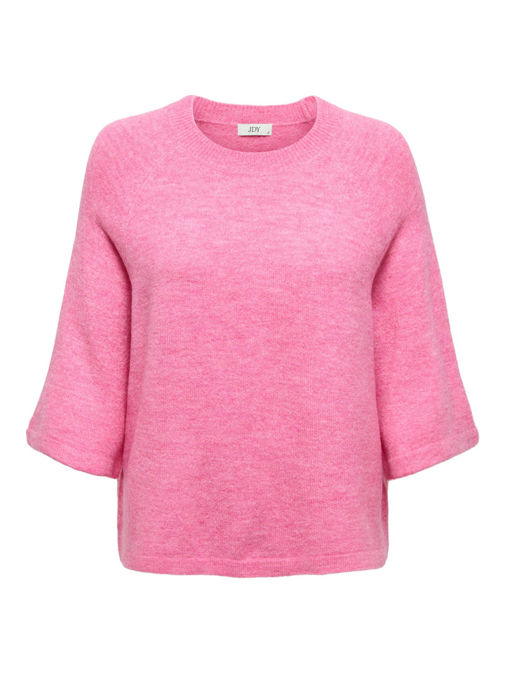 Jacqueline de Yong elanora trui dames roze – gebreide pullover