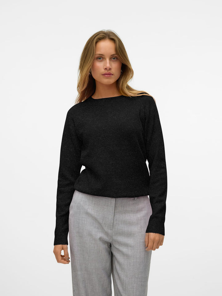 VERO MODA 10201022 Doffy trui dames zwart