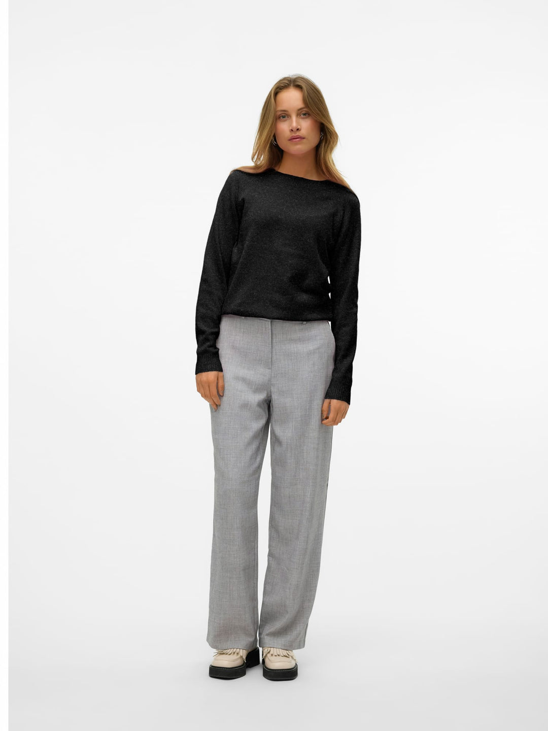 VERO MODA Doffy trui zwart – dames