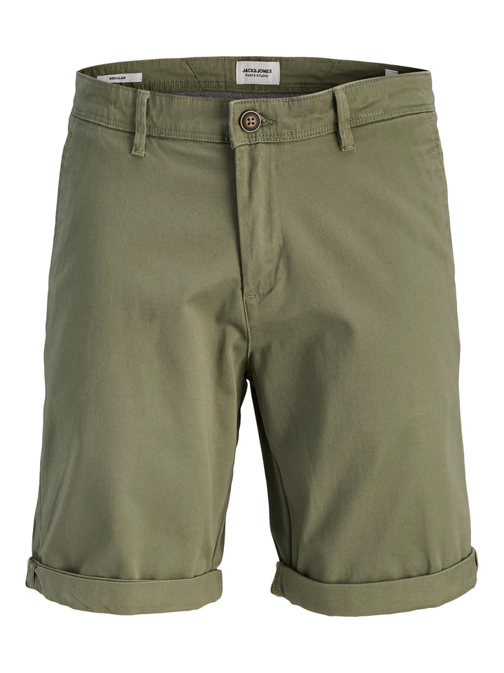 Jack & Jones Bowie Chino Shorts Olijf – Heren