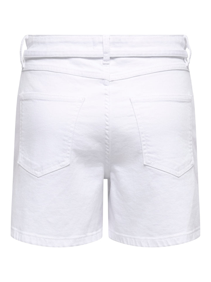 Only ONLGIANNA MW BELTED SHORTS wit dessin – dames