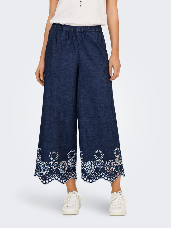 Jacqueline de Yong 15352785 Margot lange broek blue denim