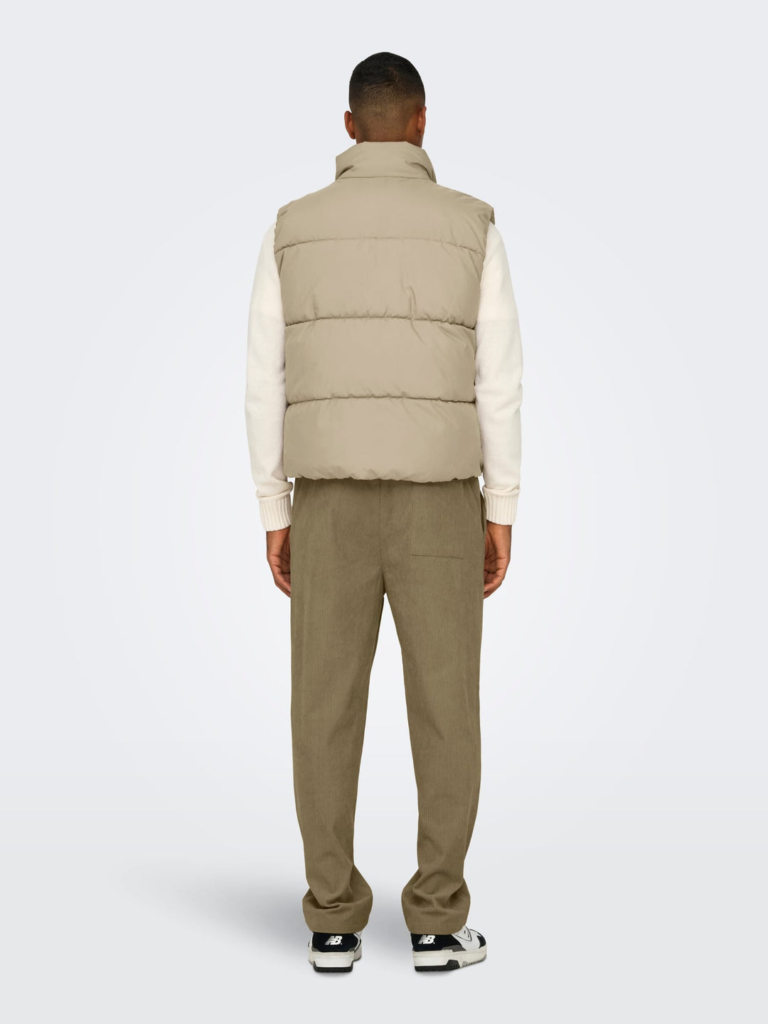 ONLY & SONS Sinus corduroy broek zand – heren