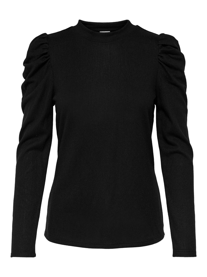 Jacqueline de Yong Tonsy T-shirt l/m zwart – dames