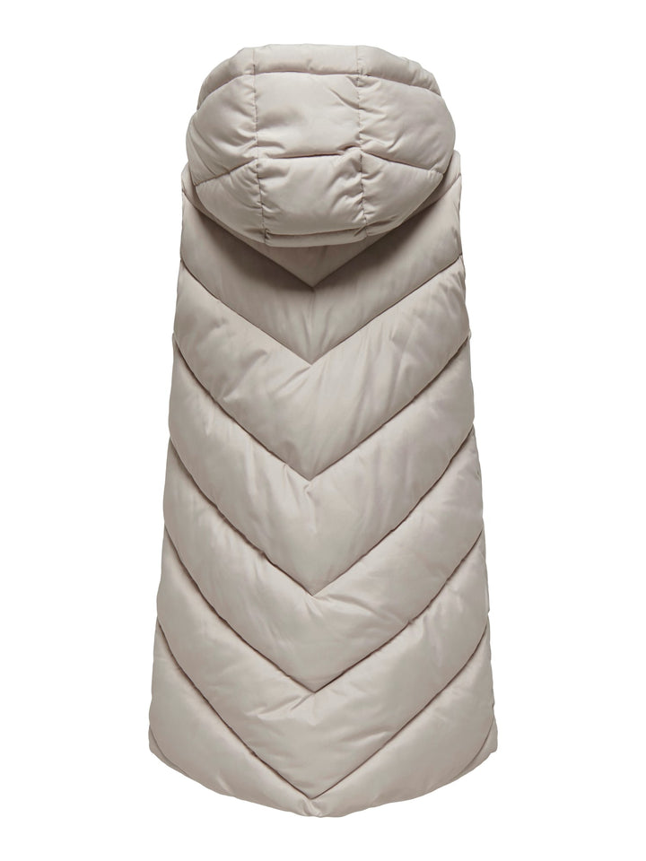 Jacqueline de Yong 15220630 Skylar steppweste beige