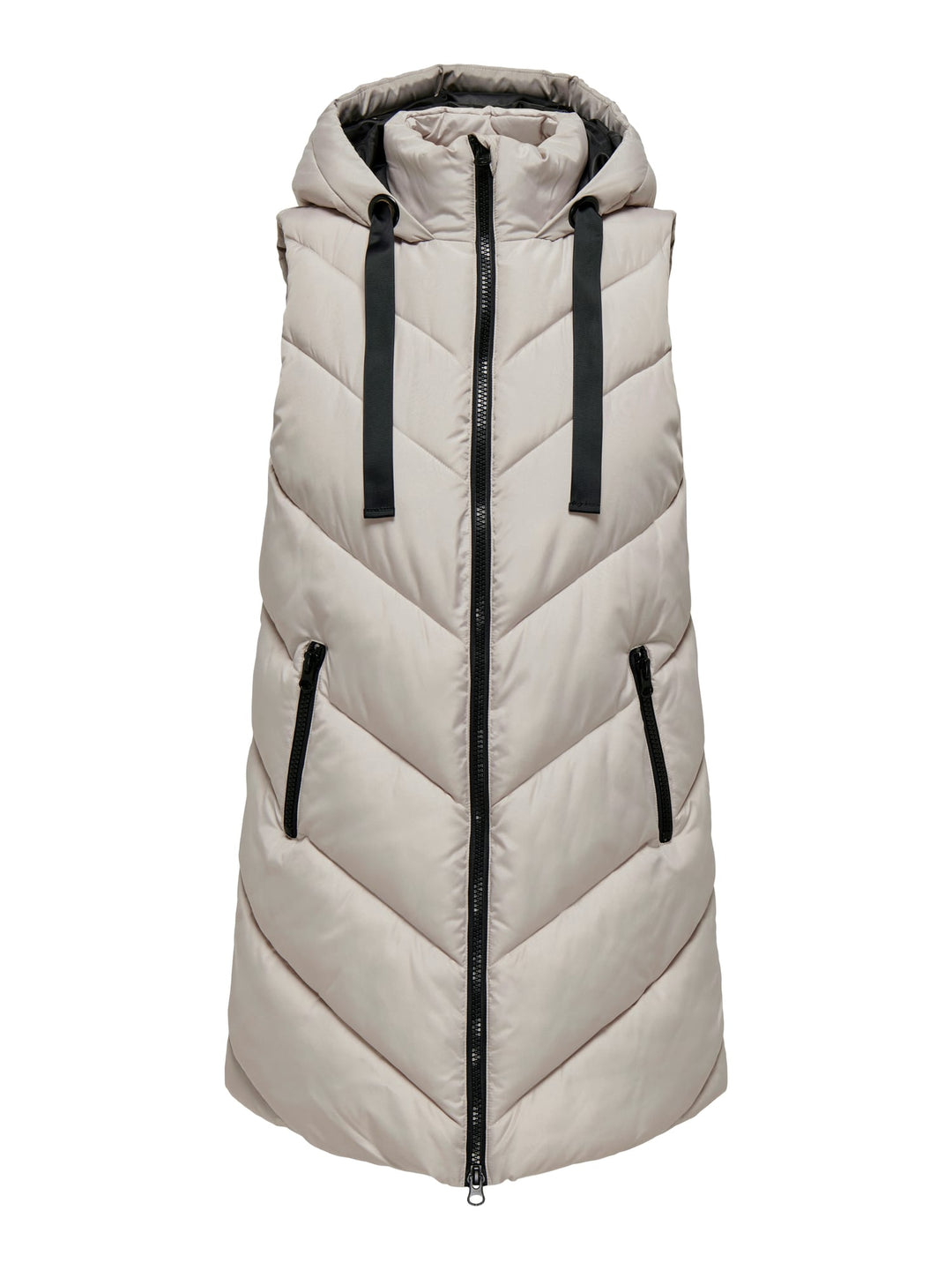 Jacqueline de Yong Skylar beige steppweste – dames
