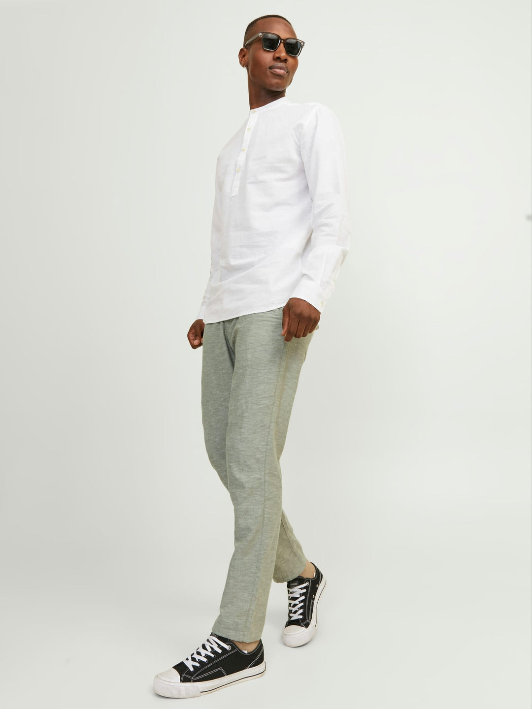 Jack & Jones Stace chinos olijf – heren - L32