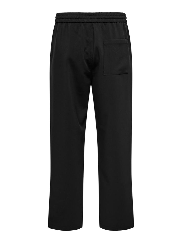 ONLY & SONS ONSWILL 0292 LOOSE STRING PANT FRML NOOS zwart – heren