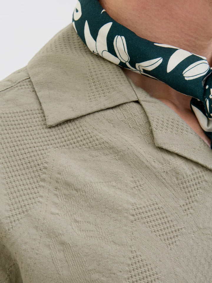 Jack & Jones 12278763 BluLuke overhemd olijf – heren