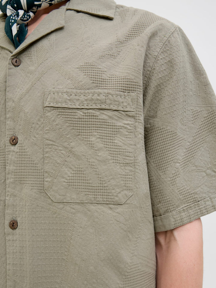 Jack & Jones BluLuke overhemd olijf – heren