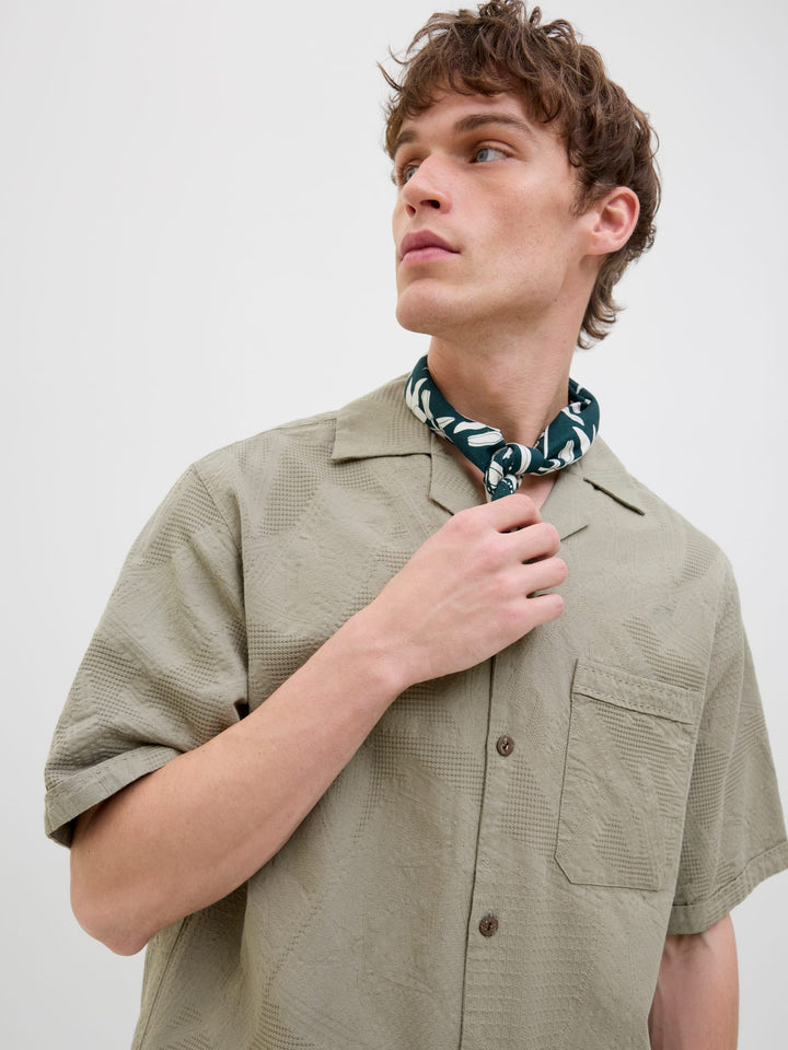 Jack & Jones BluLuke overhemd olijf – heren