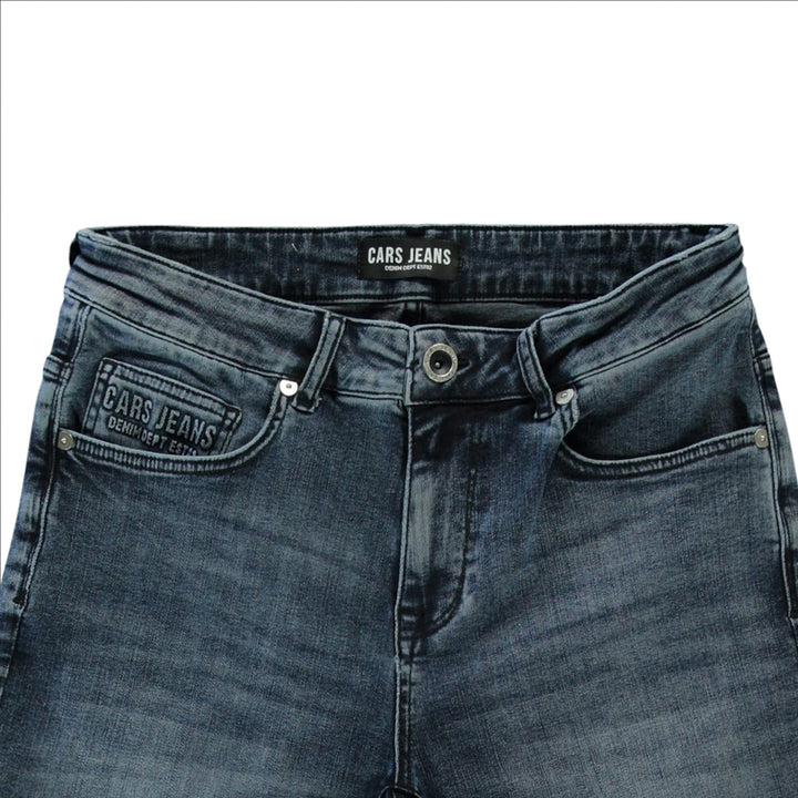 Cars men Short Falcon denim short – heren - Blue Denim