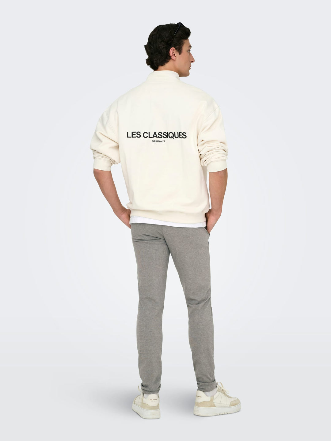 ONLY & SONS 22022912 Mark lange broek taupe – heren - L34