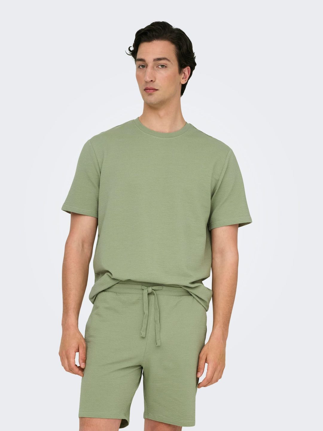 ONLY & SONS Kian T-shirt olijf – heren