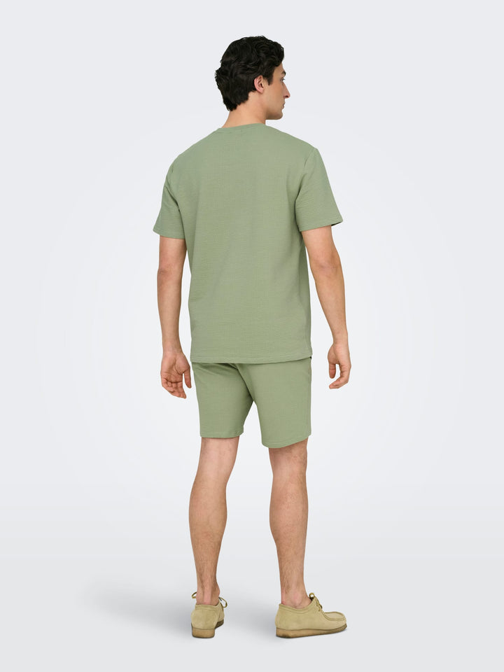 ONLY & SONS Kian T-shirt olijf – heren