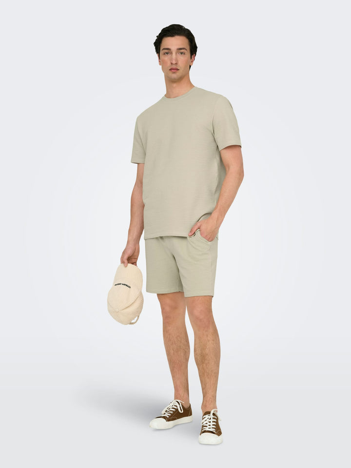 ONLY & SONS Kian T-shirt beige – heren