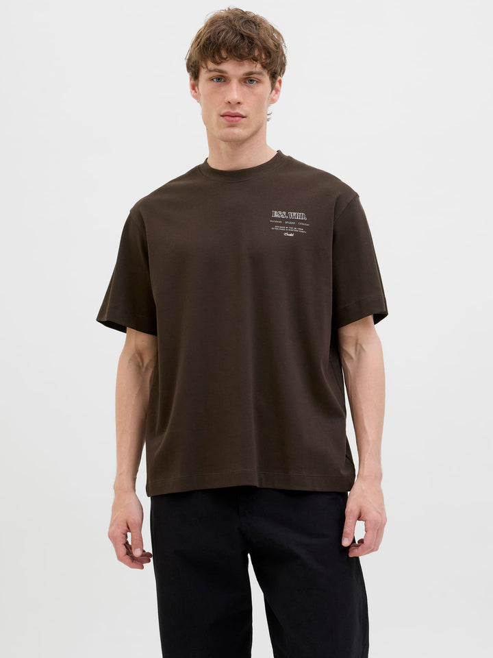 Jack & Jones Urban T-shirt bruin – heren