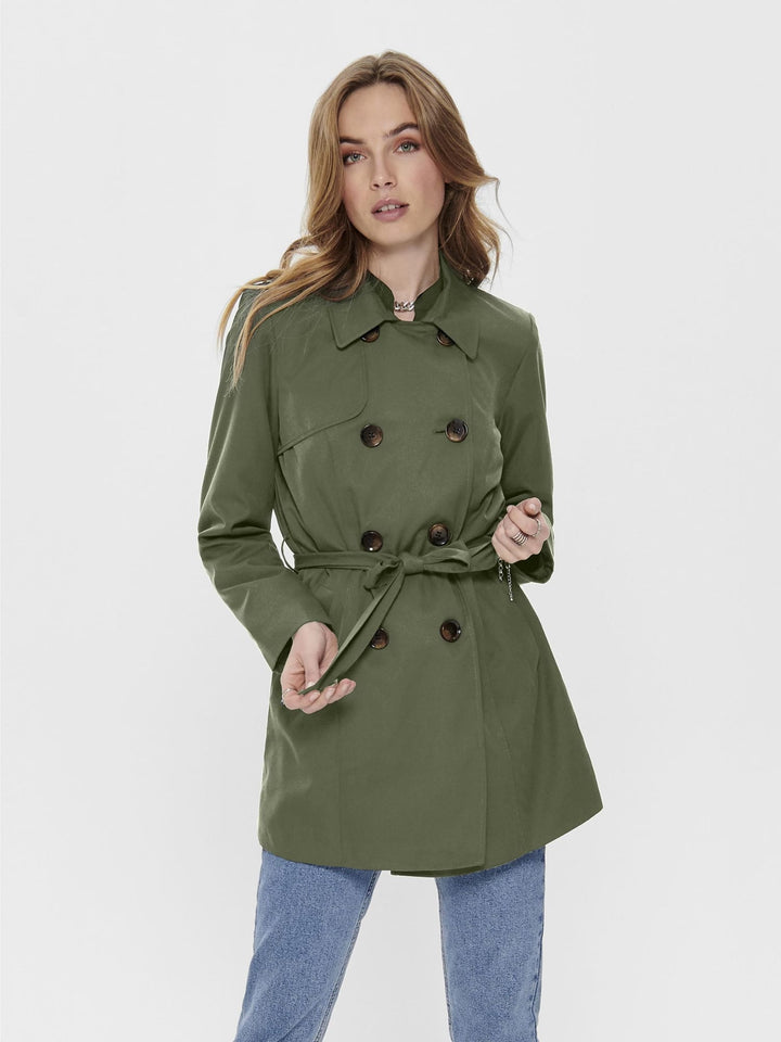 Only Valerie trenchcoat army – dames