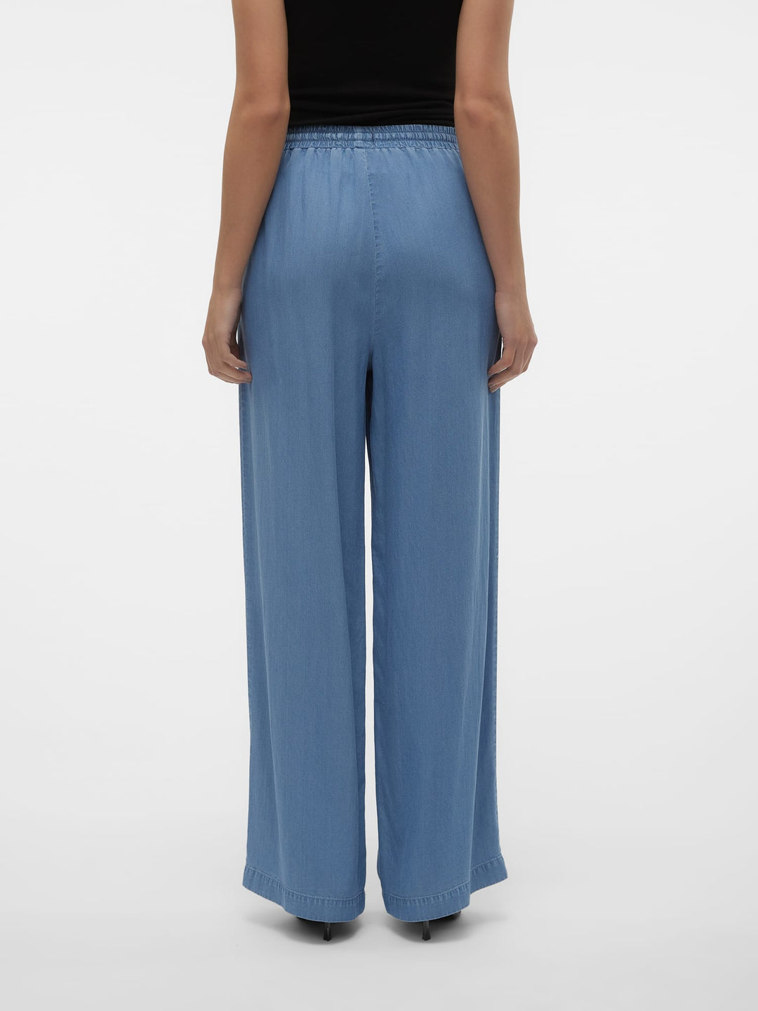 VERO MODA Bree lange broek dames – blue denim - L34