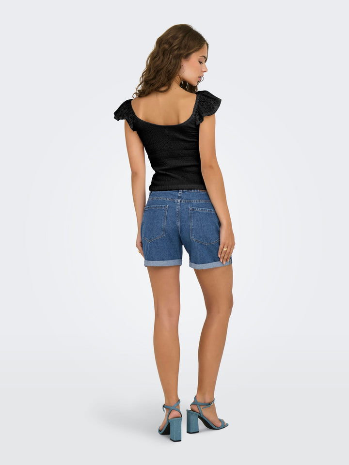 Only 15350374 Macy top k/m zwart – dames
