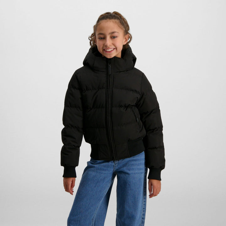 Cars Girls winterjas zwart – Jas Atuya jr.