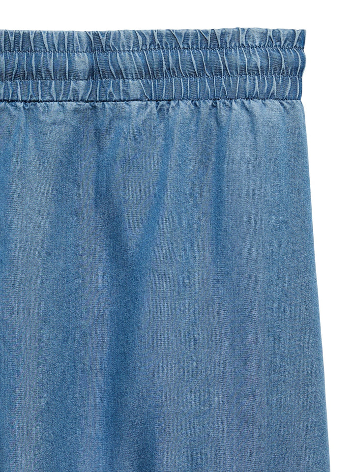 VERO MODA Bree lange broek dames – blue denim - L34
