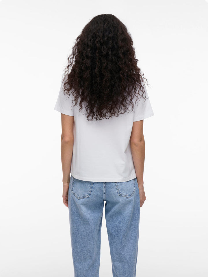 Vila VINORA S/S T-shirt wit – dames