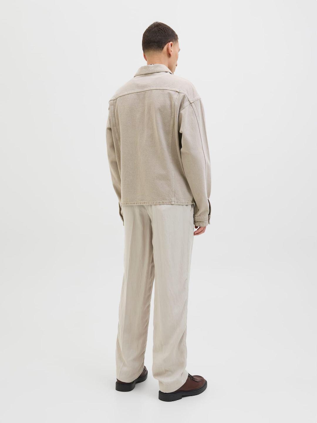 Jack & Jones JPSTKARL SKYE JOGGER SN – lange broek heren - Zand