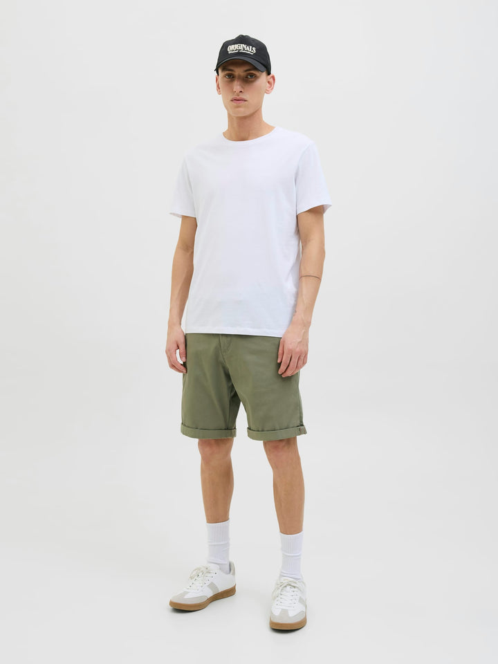 Jack & Jones Bowie Chino Shorts Olijf – Heren