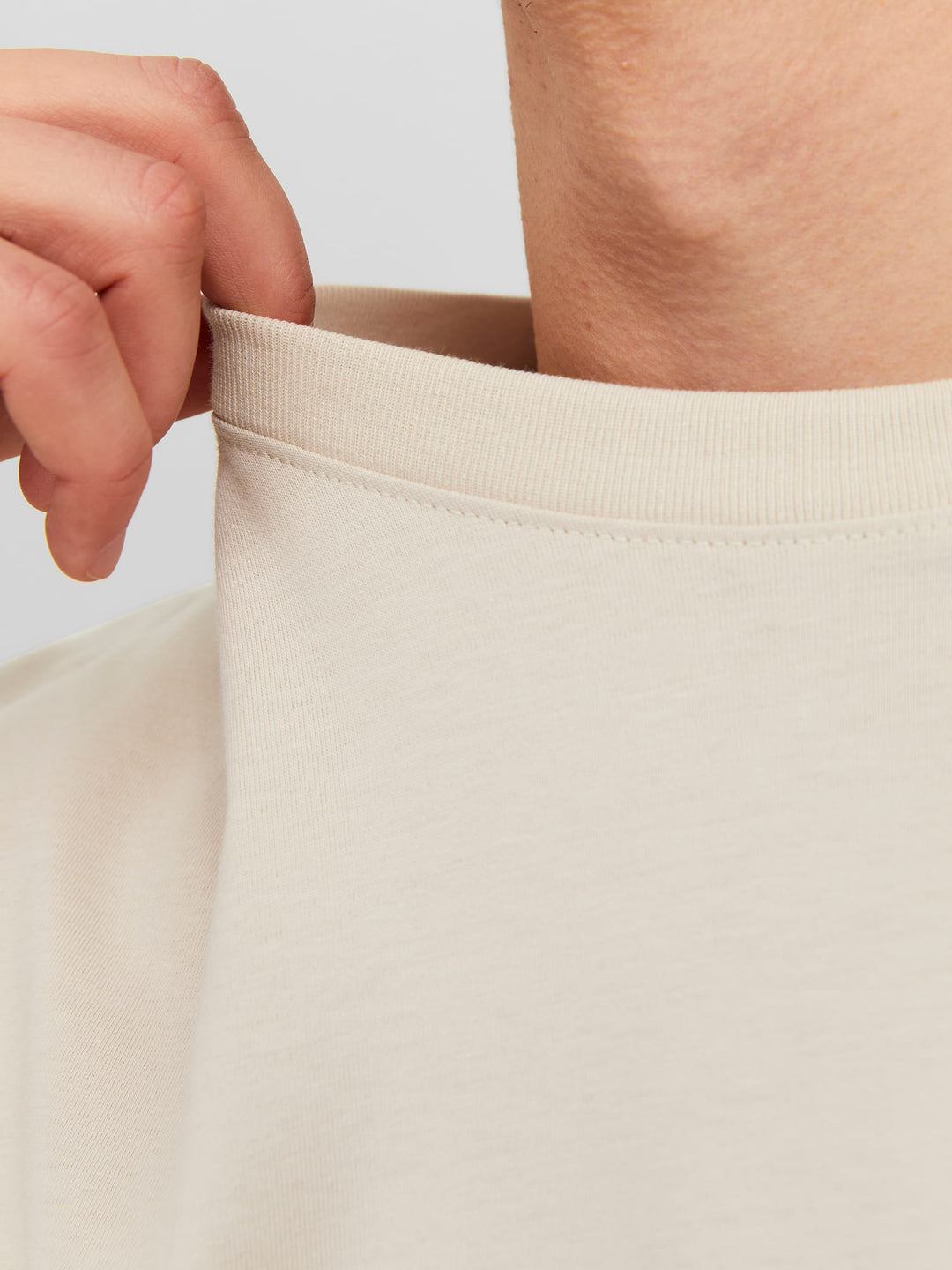 Jack & Jones JORVESTERBRO T-shirt beige – heren