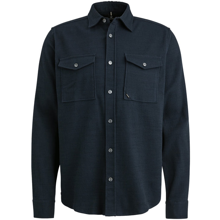 Vanguard overhemd l/m heren navy – VSI2502210