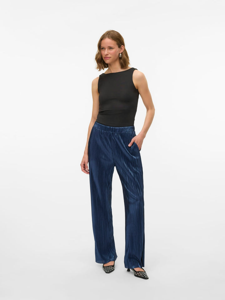 VERO MODA VMMILLION SL SQUARE TOP – dames singlet zwart