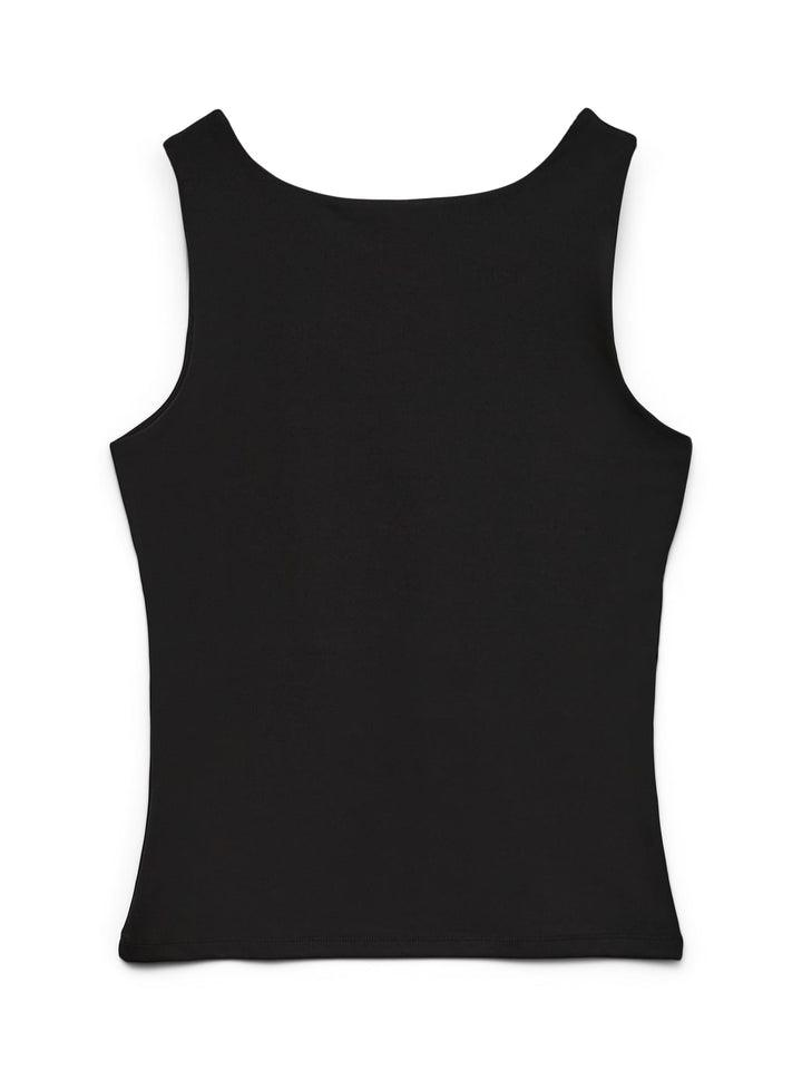VERO MODA VMMILLION SL SQUARE TOP – dames singlet zwart