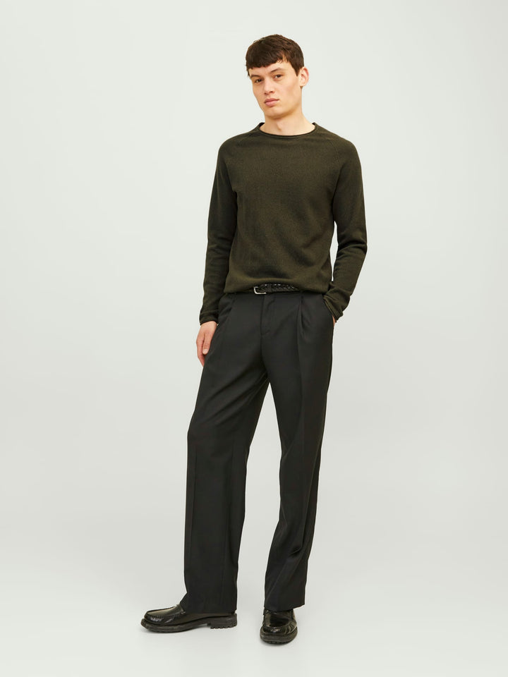Jack & Jones trui HILL donkergroen – heren