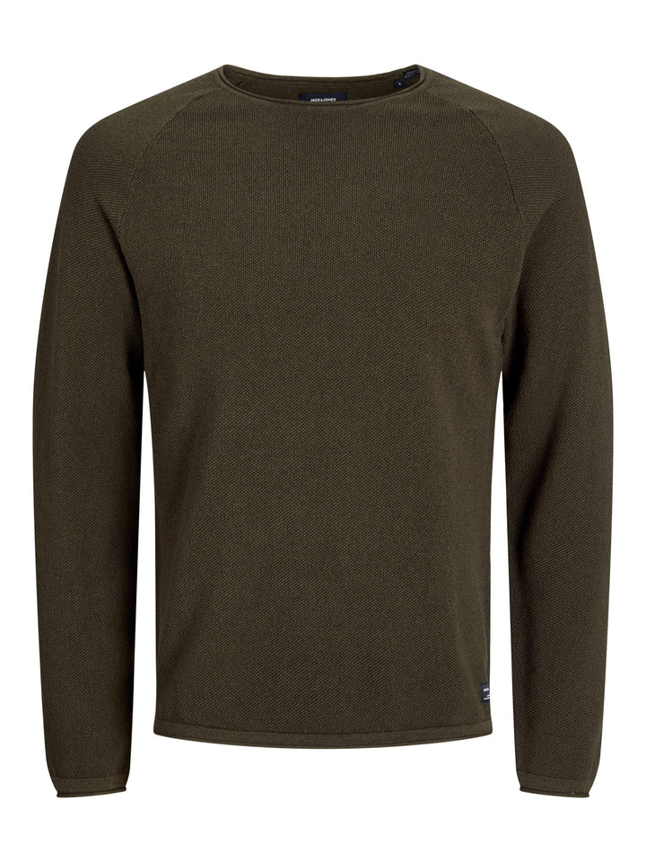 Jack & Jones trui HILL donkergroen – heren