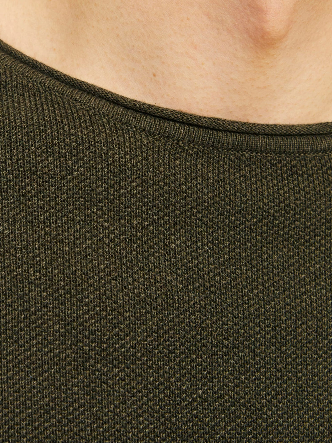 Jack & Jones trui HILL donkergroen – heren