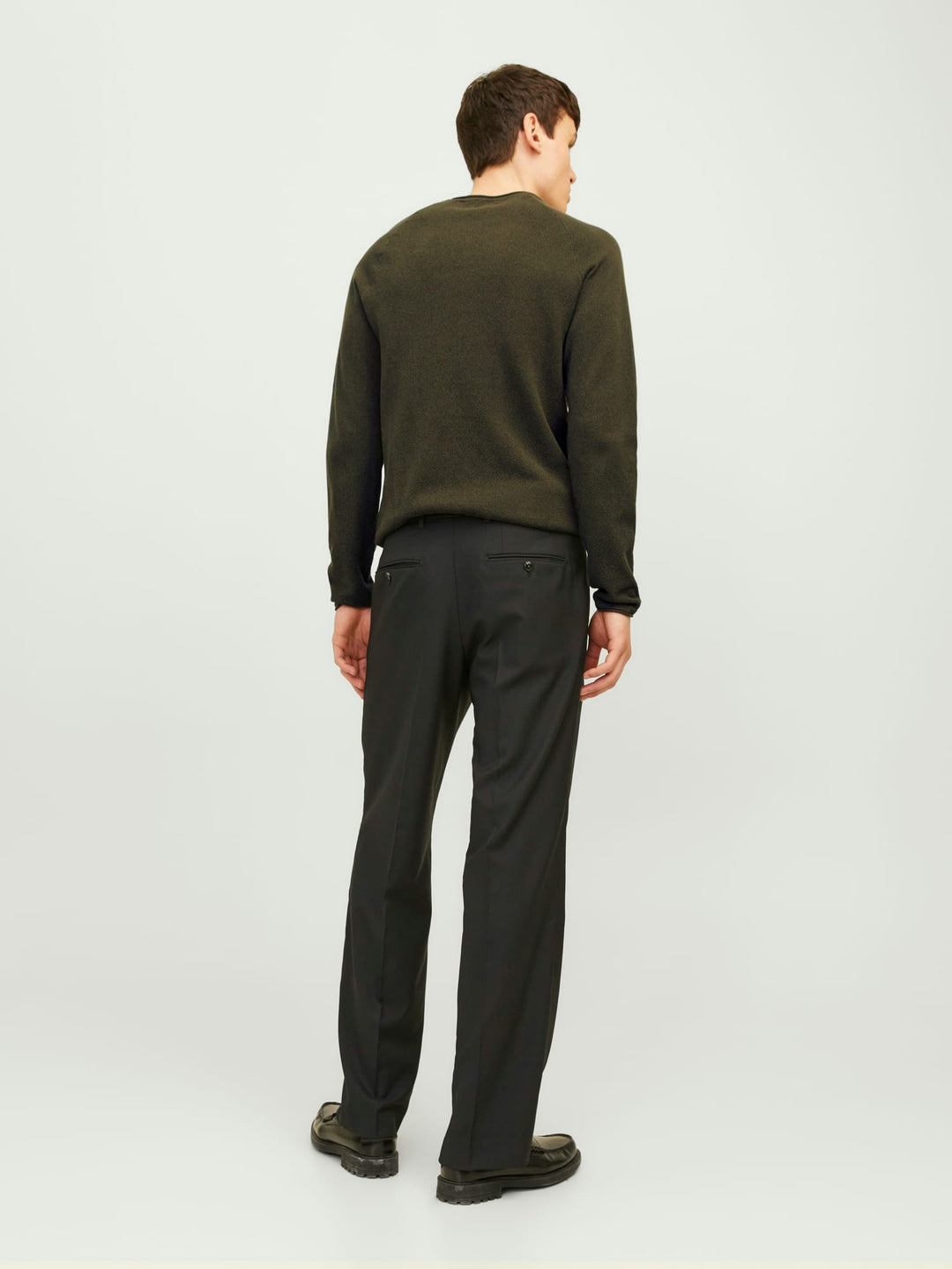 Jack & Jones trui HILL donkergroen – heren