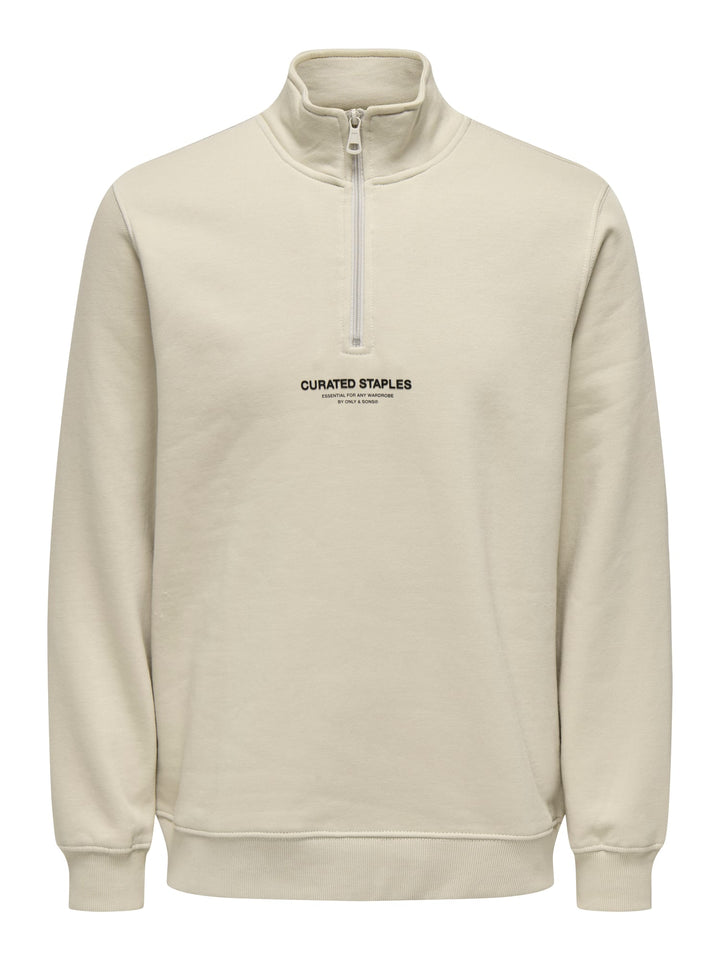 ONLY & SONS Curated sweater beige – heren