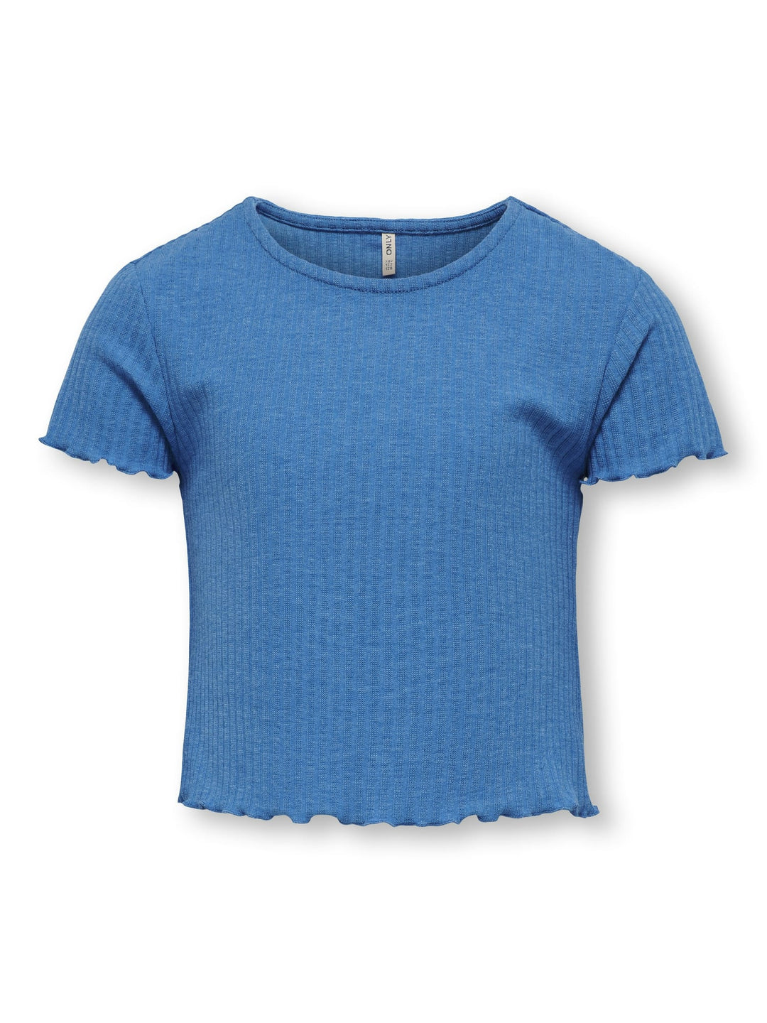 Kids Only KOGNELLA S/S O-NECK TOP – meisjes T-shirt - Kobalt