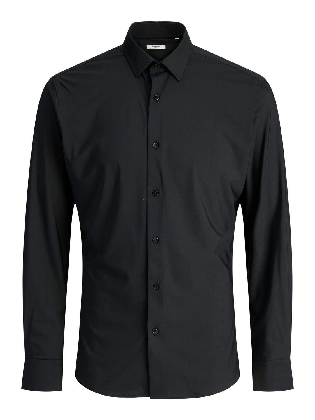 Jack &amp; Jones 12282199 Blaactive overhemd l/m zwart – heren