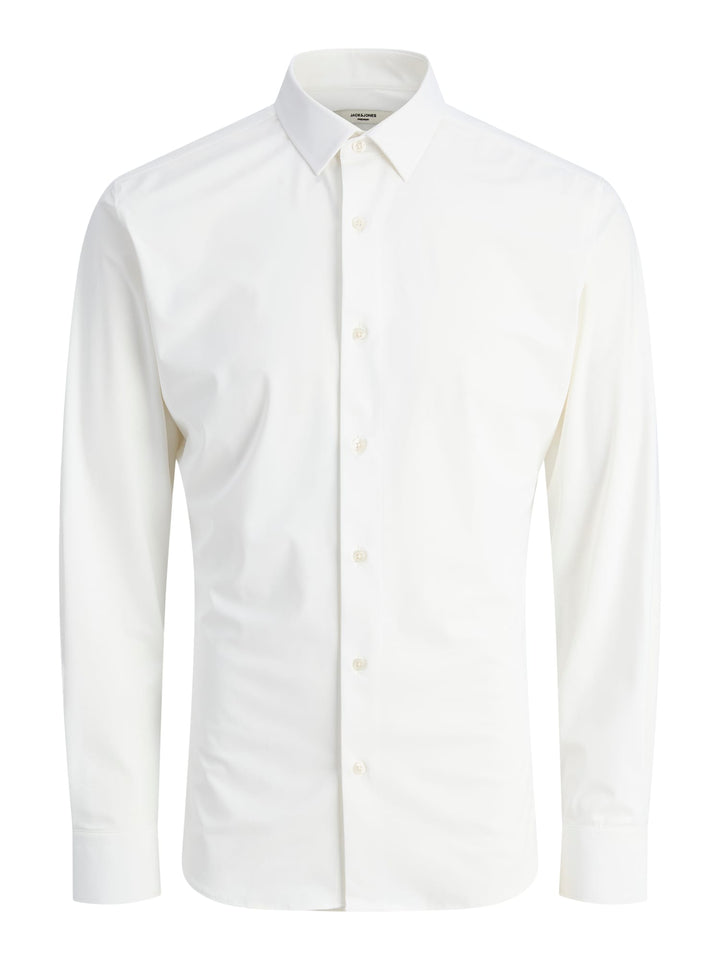 Jack &amp; Jones 12282199 Blaactive overhemd l/m wit – heren