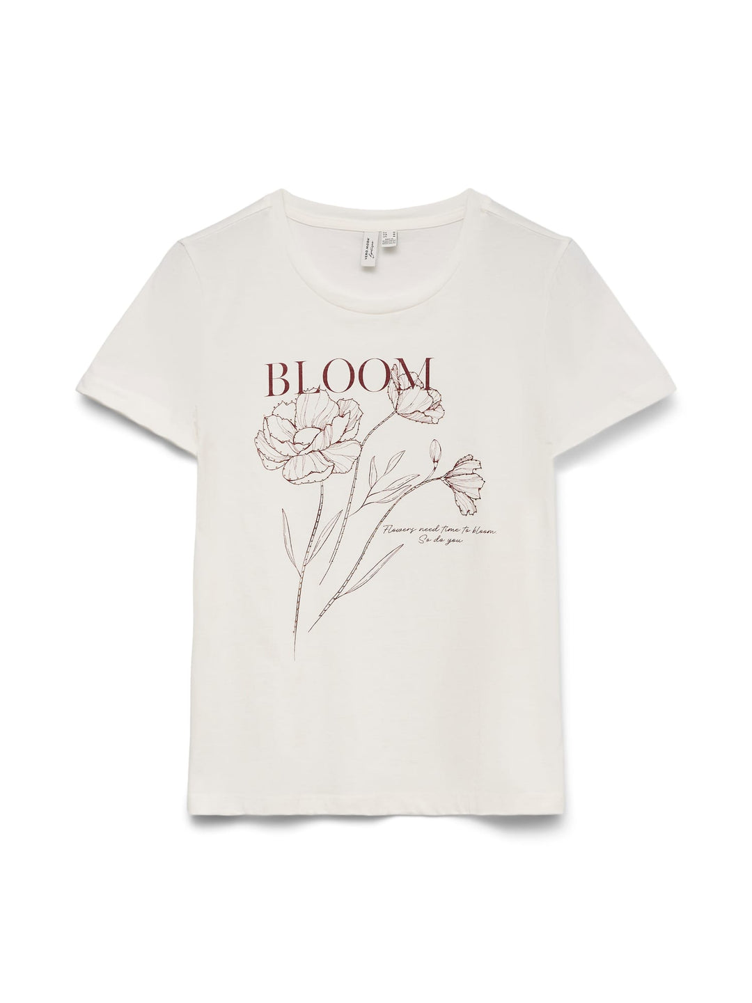 VERO MODA Jiliada T-shirt dames – wit