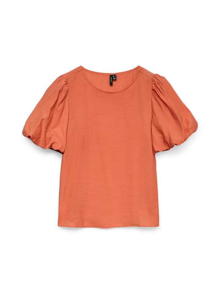 VERO MODA Nellie blouse oranje – dames top k/m